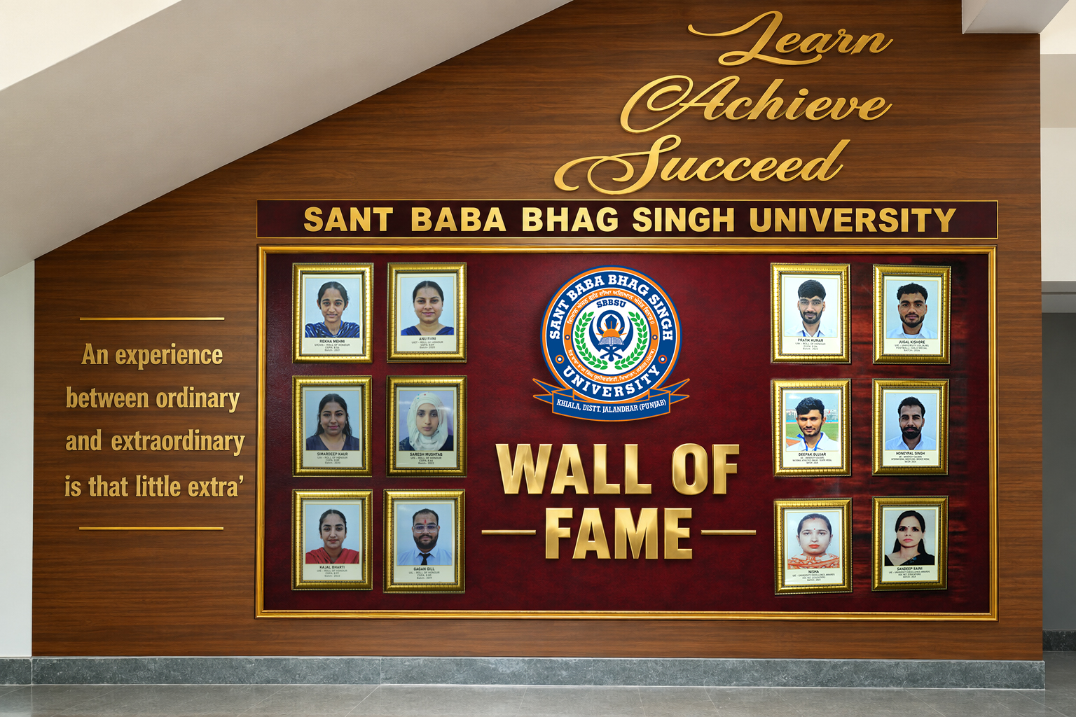 Wall of Fame